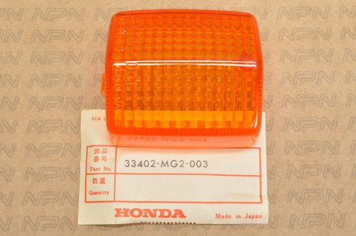 NOS Honda CB750 CBR1000 CBR600 XL350 XL600 XR650 Tail Light Lens 33402-MG2-003