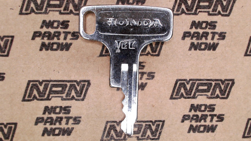 NOS Honda OEM Ignition Switch & Lock Key Ward Cut Single Groove T3546