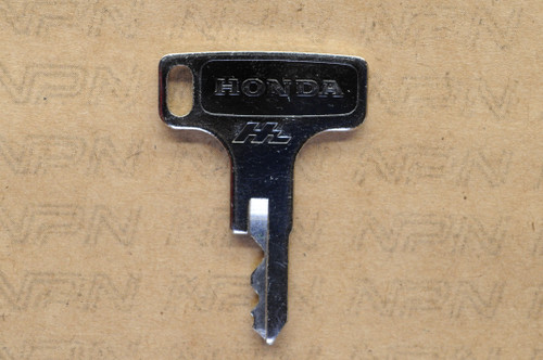 NOS Honda OEM Single Groove Ignition Switch & Lock Key H9603