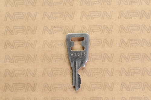 NOS Honda OEM Ignition Switch & Lock Key Ward Cut Double Groove H1013