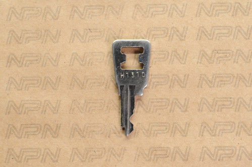 NOS Honda OEM Ignition Switch & Lock Key Ward Cut Double Groove H1310