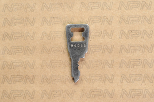 NOS Honda OEM Ignition Switch & Lock Key Ward Cut Double Groove H4055