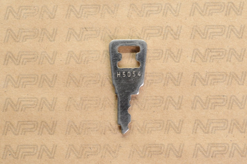 NOS Honda OEM Ignition Switch & Lock Key Ward Cut Double Groove H5054
