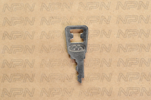 Honda OEM Ignition Switch & Lock Key Ward Cut Double Groove H2201