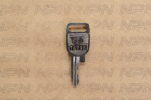 NOS Honda Lock Key & Ignition Switch Ward Cut Double Groove T6796
