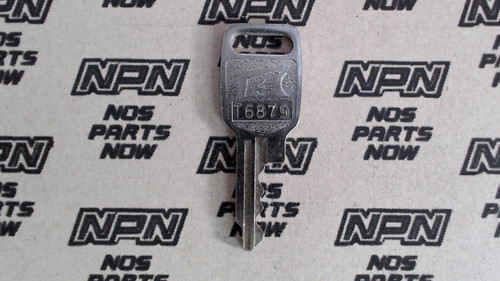 NOS Honda Lock Key & Ignition Switch Ward Cut Double Groove T6879