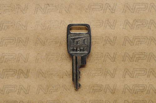 NOS Honda Lock Key & Ignition Switch Ward Cut Double Groove T7879