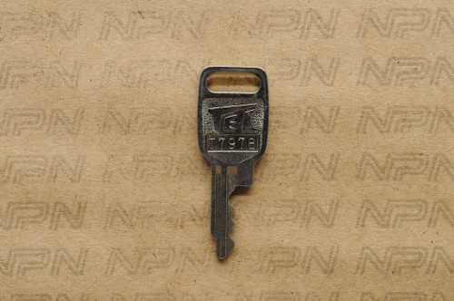 NOS Honda Lock Key & Ignition Switch Ward Cut Double Groove T7978