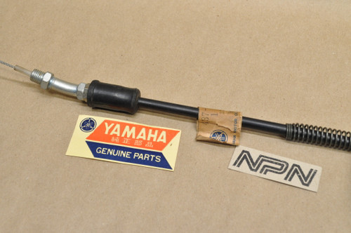 NOS Yamaha 1974-75 DT100 Lower Throttle Cable #2 437-26312-01