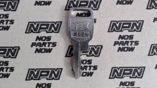 NOS Honda Lock Key & Ignition Switch Ward Cut Single Groove T4645