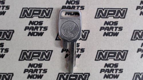 NOS Honda Lock Key & Ignition Switch Ward Cut Single Groove T4927