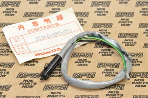 NOS Honda C70 NH125 NH80 Aero NQ50 Spree Front Brake Stop Switch 35340-086-003