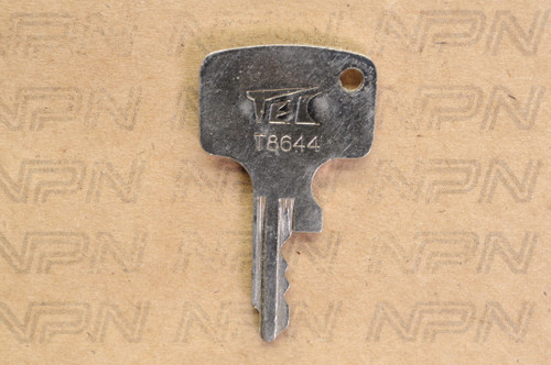 NOS Honda OEM Ignition Switch & Lock Key Double Groove T8644