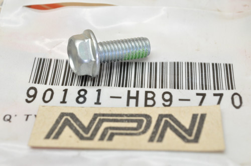 NOS Honda TRX250 R TRX250X TRX300 TRX300EX XR650 R Flange Bolt 90181-HB9-770