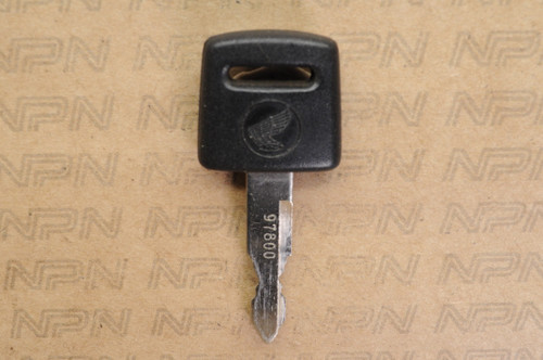 NOS Honda OEM Ignition Switch & Lock Key #97800