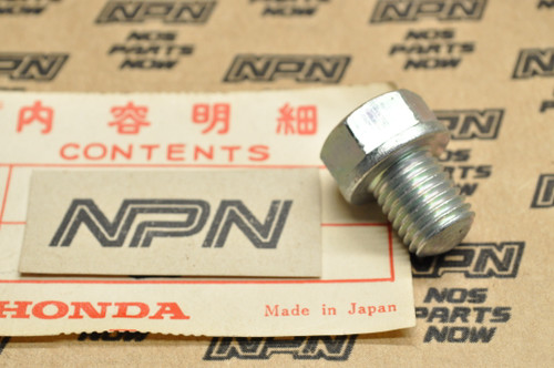 NOS Honda CX500 CX500C GL500 GL650 Silver Wing Drain Plug Bolt 90030-415-000
