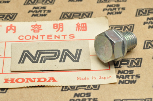 NOS Honda CX500 CX500C GL500 GL650 Silver Wing Drain Plug Bolt 90030-415-000