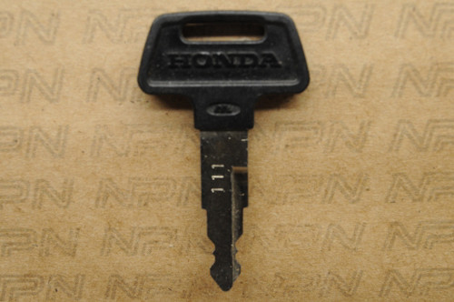 NOS Honda OEM Ignition Switch & Lock Key #111