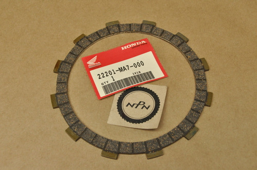 NOS Honda CB400F CB450 CB500 CB750 CB1000 CL450 Clutch Disk 22201-MA7-000