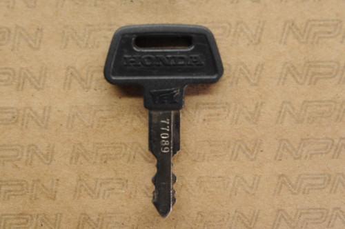 NOS Honda OEM Ignition Switch & Lock Key #77089