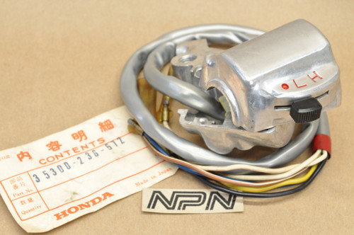 NOS Honda CL125 A CL175 K0-K3 Right Handlebar Light Hi Lo Switch 35300-236-672