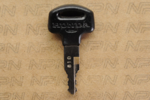 NOS Honda OEM Ignition Lock & Switch Key #810