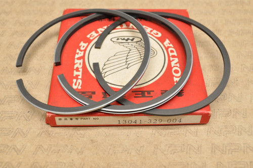 NOS Honda TL250 K0-1976 XL250 K0-K2 .75 Oversize Piston Ring Set 13041-329-004