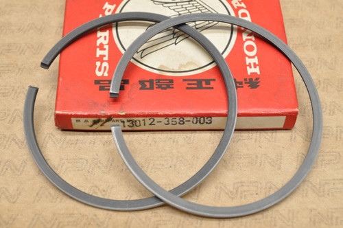 NOS Honda 1977-84 FL250 MT250 K0-1976 .25 Oversize Piston Ring Set 13012-358-003