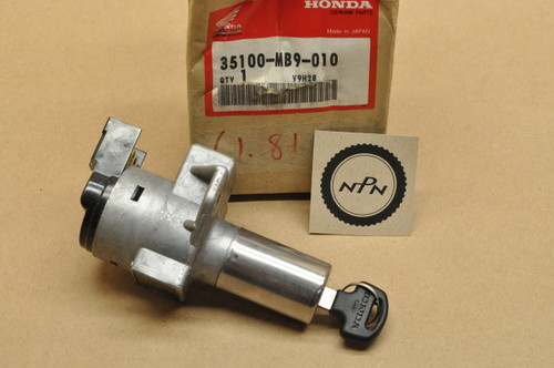 NOS Honda 1982-83 GL1100 Gold Wing Combination Ignition Switch 35100-MB9-010