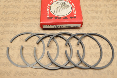 NOS Honda CL125 SS125 Standard Size Piston Ring Set for 2 Pistons 13010-230-000