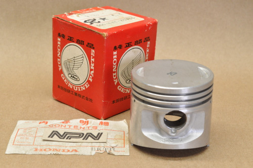 NOS Honda CB500 K0-K2 Piston .25 Oversize 13102-323-000