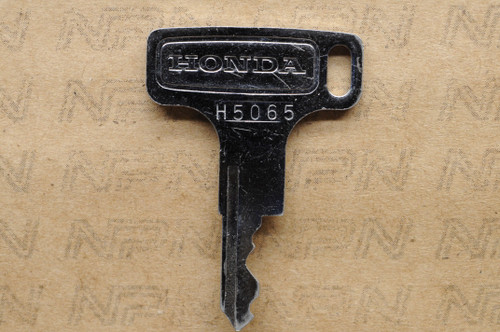 NOS Honda OEM Ignition Switch & Lock Key H5065
