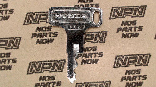 NOS Honda OEM Ignition Switch & Lock Single Groove Key H8908