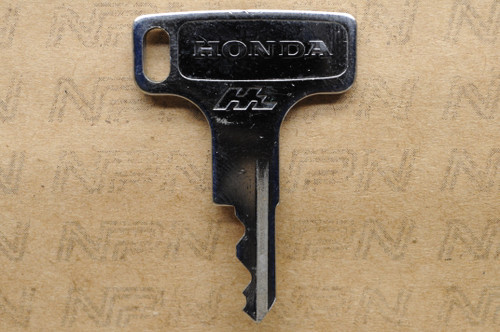 NOS Honda OEM Single Groove Ignition Switch & Lock Key H8908