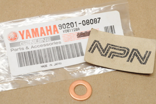 NOS Yamaha BW200 BW350 CA50 CE50 CV80 YF60 FZR1000 Plate Washer 90201-08087
