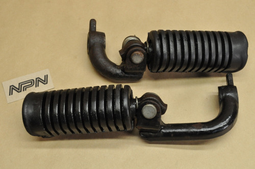 Vintage Used OEM Honda CB500 K0-K2 CB550 K0-76 Foot Rest Peg Set 50615-323-670 B