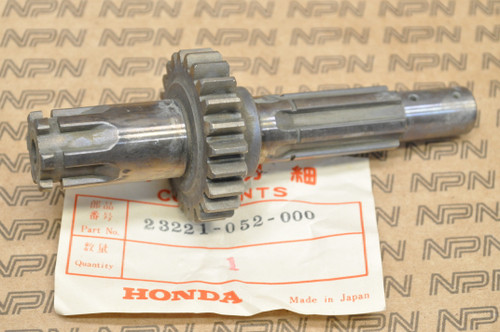 NOS Honda CL90 CT90 SL90 Transmission Counter Shaft 23T 23221-052-000