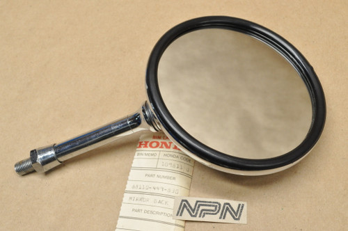 NOS Honda 1982 CX500 C Custom Side Rear View Mirror 88110-449-830