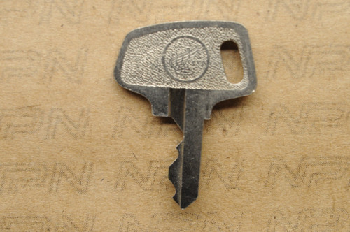 NOS Honda OEM Ignition Switch & Lock Keys Single Groove H6063