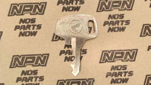 NOS Honda OEM Ignition Lock & Switch Key Single Groove H6039