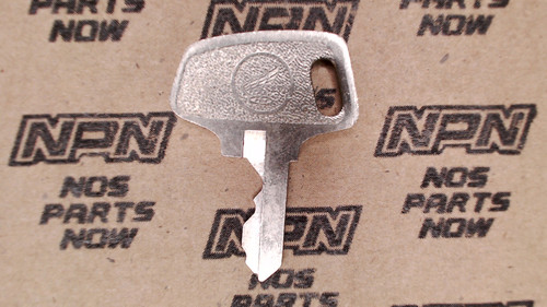 NOS Honda OEM Ignition Lock & Switch Key Single Groove H9063
