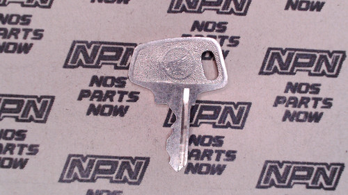 NOS Honda OEM Ignition Lock & Switch Key Single Groove H2023