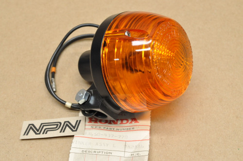 NOS Honda 1980 XL100 S XL125 S Left Rear Turn Signal Blinker 33650-437-770