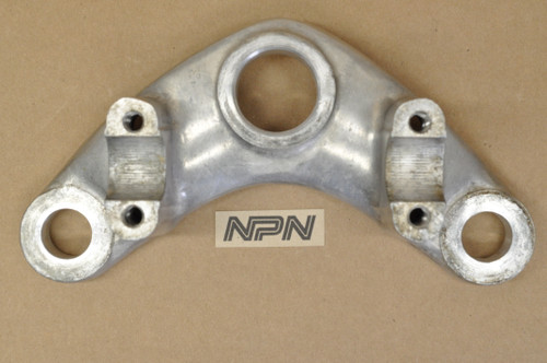 Vtg Used OEM Honda CB72 CB77 Fork Tree Handle Bar Top Clamp Bridge 53230-268-060
