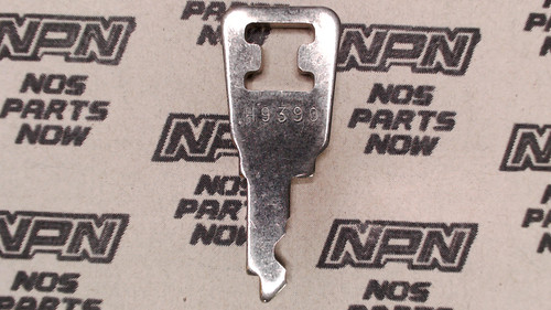 NOS Honda OEM Ignition Switch & Lock Key Ward Cut Double Groove Back H9390