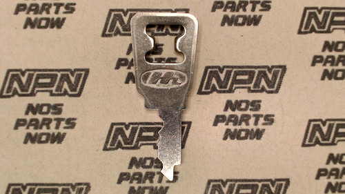 NOS Honda OEM Ignition Switch & Lock Key Ward Cut Double Groove H8078