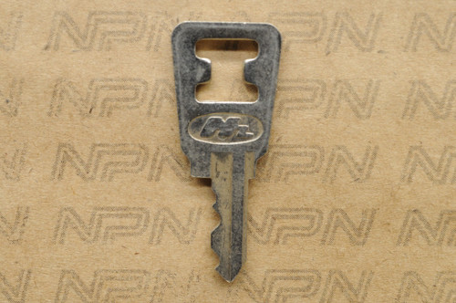 NOS Honda OEM Ignition Switch & Lock Key Ward Cut Double Groove H6069