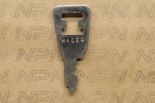 NOS Honda OEM Ignition Switch & Lock Key Ward Cut Double Groove H4054