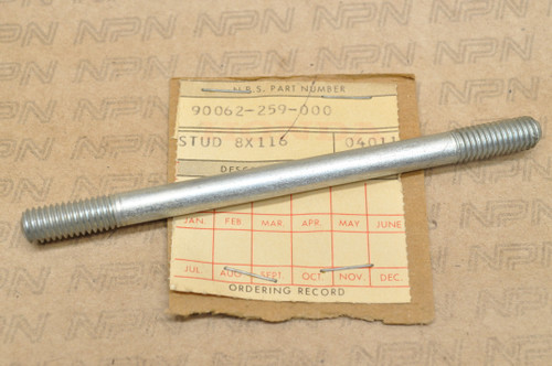 NOS Honda CA72 CA77 CB72 CB77 CL72 CL77 Crank Case Stud Bolt 8x116 90062-259-000