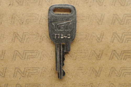 NOS Honda OEM Ignition Switch & Lock Key Ward Cut Double Groove H7346